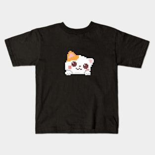 Pixel Cat Kids T-Shirt